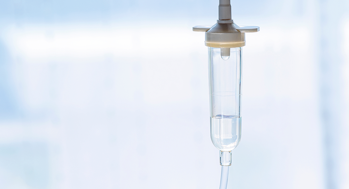 点滴麻酔の写真